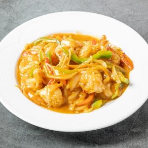 Crevettes Curry Thaï