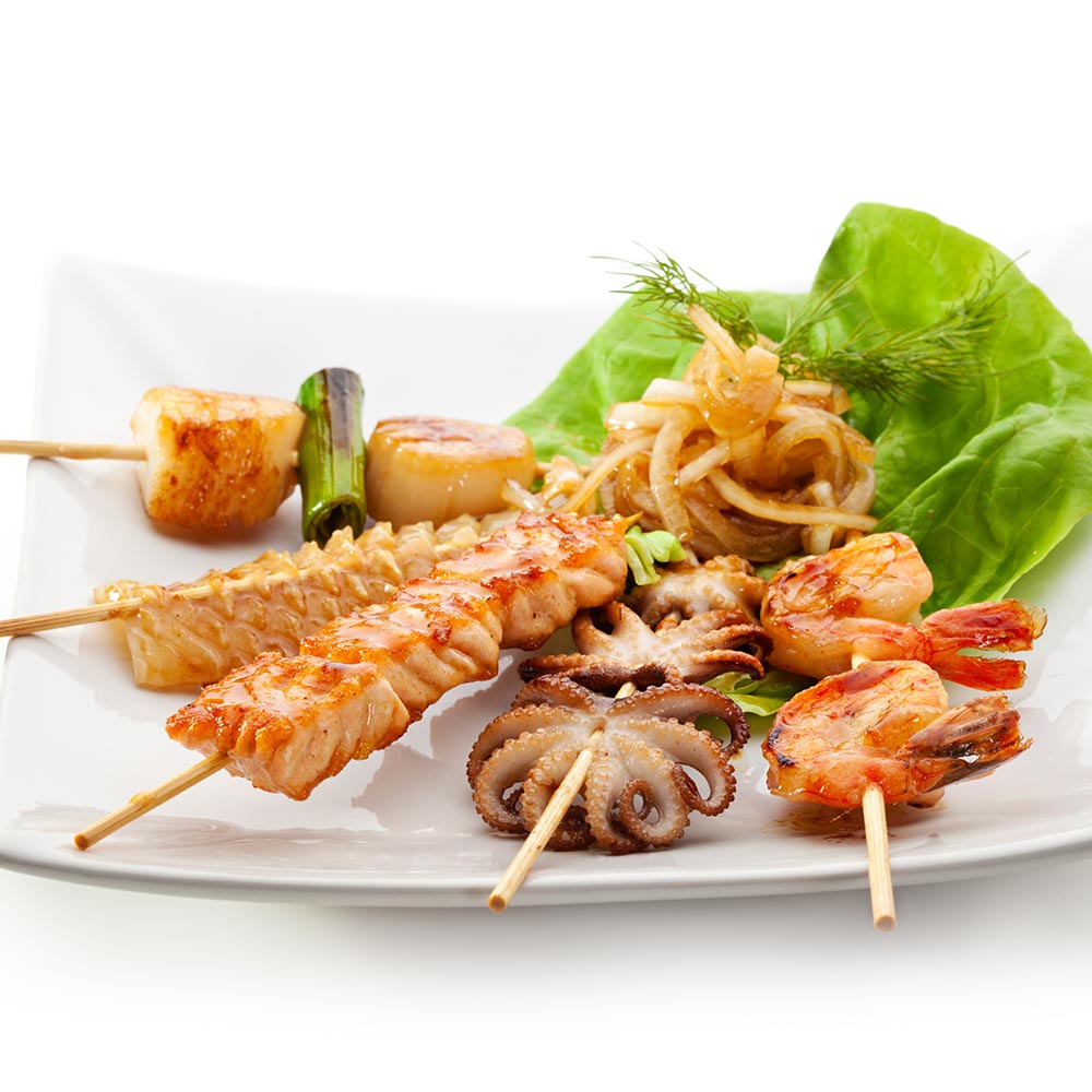 brochette fruits de mer