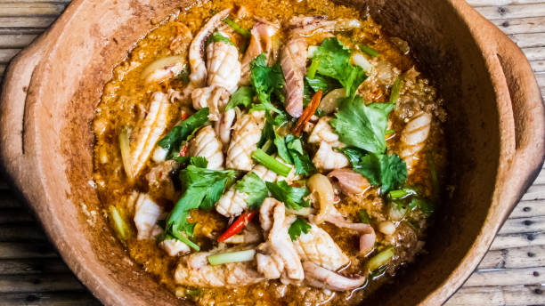 Calamars Basilic Thaï